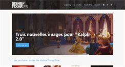 Desktop Screenshot of disneypixar.fr